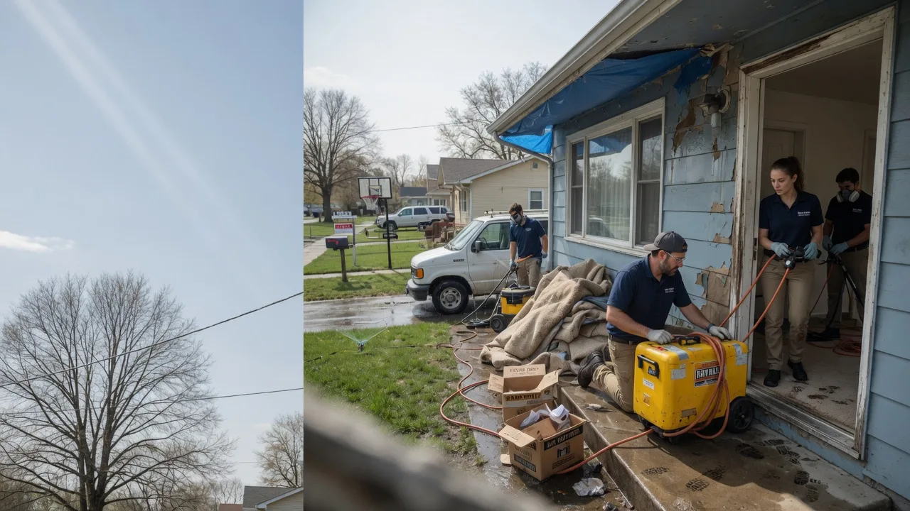 Basement Flood Cleanup in Essington, PA near me
